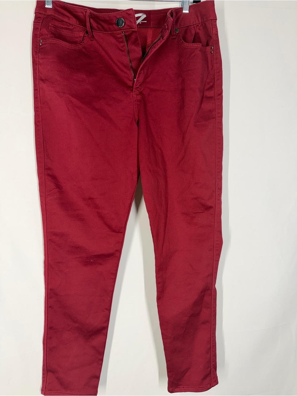 Seven7 Deep Red‎ Slim Jeans